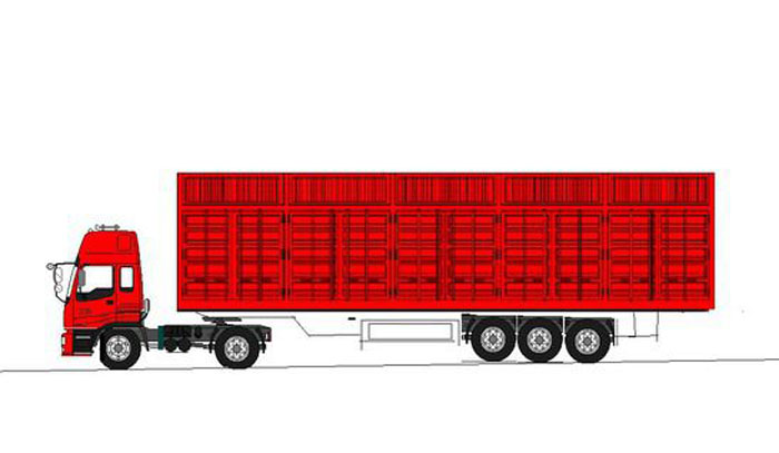 卡车绘画——国产卡车 非主流车型
